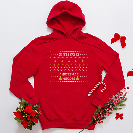 

Толстовка унисекс 'Stupid christmas hoodie' / S