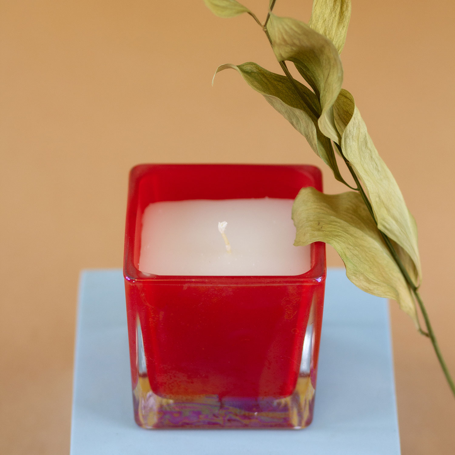 Свеча ароматическая 'Palo' (разные цвета) / Красный 955805 - фото 1