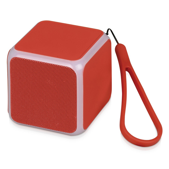 Колонка беспроводная 'Кубик' (разные цвета) / Красный