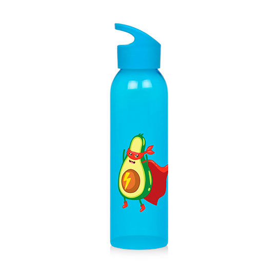 Бутылка для воды 'Super Avocado' (разные цвета) / Голубой 872674 - фото 1