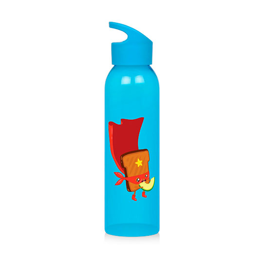 Бутылка для воды 'Super Avocado' (разные цвета) / Голубой 872674 - фото 2