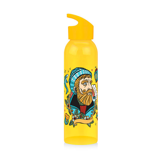 Бутылка для воды 'Pirates' (разные цвета) / Жёлтый