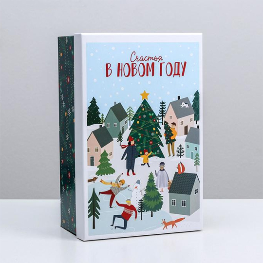 Коробка подарочная 'Новогодние истории' 945160 - фото 1