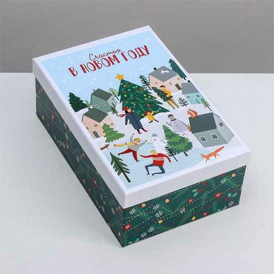 Коробка подарочная 'Новогодние истории' 945160 - фото 2