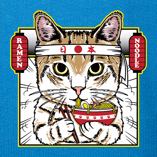 Свитшот мужской 'Japanese cat' (разные размеры) / S 955159 - фото 3