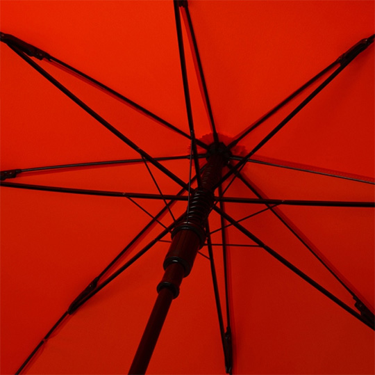 Зонт-трость полуавтомат 'Rainproof' (разные цвета) / Красный 955571 - фото 6